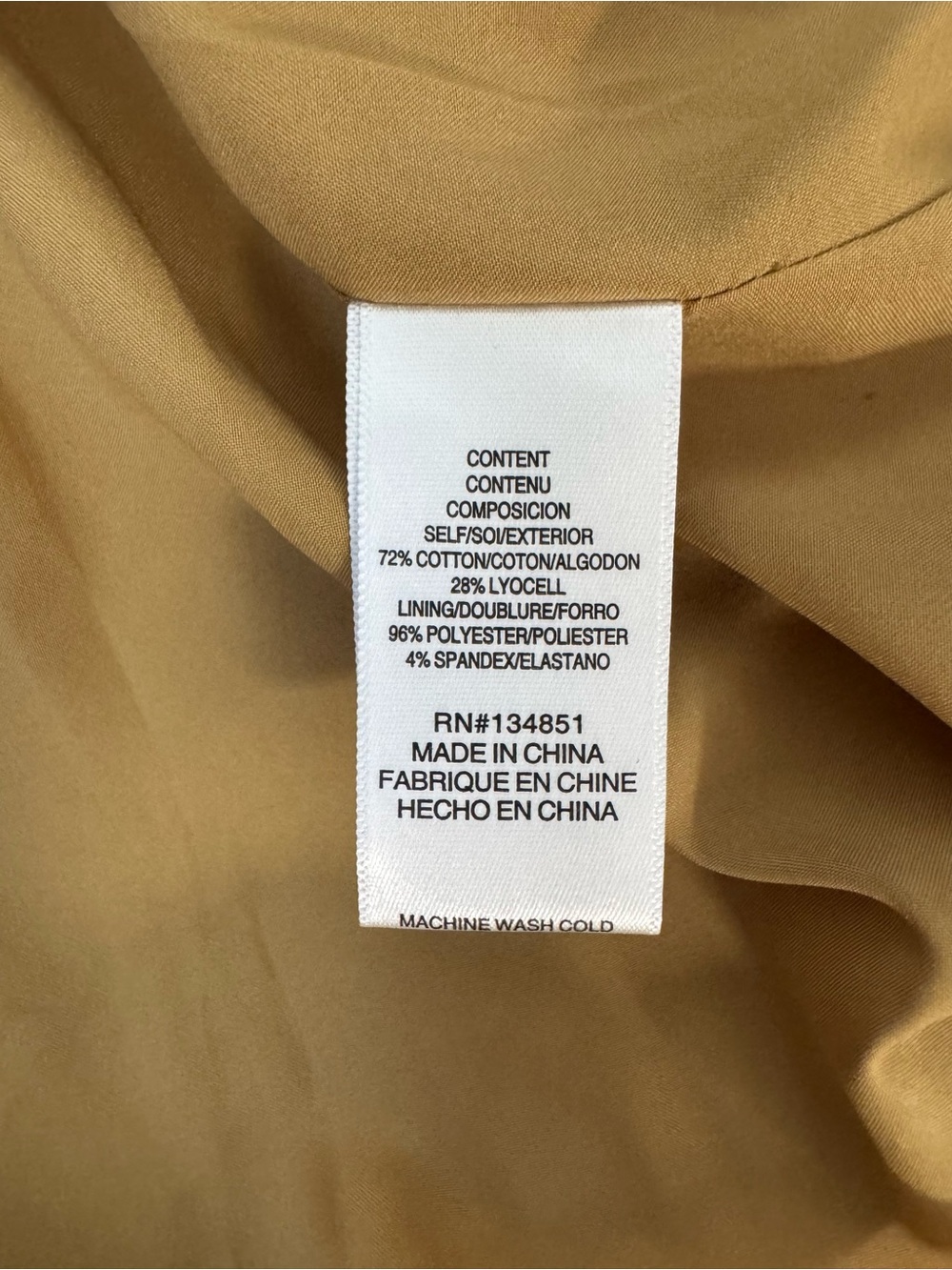 WAYF Khaki Pleated Mini Skirt (Size XL) - Picture 6 of 7